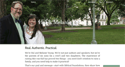 Desktop Screenshot of halandmelanie.com
