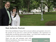 Tablet Screenshot of halandmelanie.com